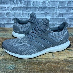 Adidas‎ UltraBoost 5.0 DNA Grey White Running Shoes FY9354 Mens Size 10.5